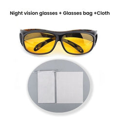 Night Vision Anti-Glare Driving Glasses for Men & Women