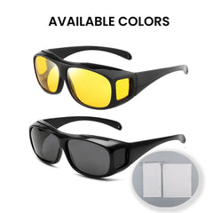 Night Vision Anti-Glare Driving Glasses for Men & Women