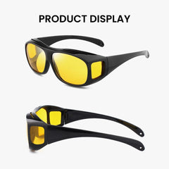 Night Vision Anti-Glare Driving Glasses for Men & Women