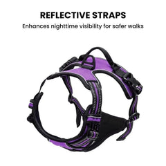 No-Pull Reflective Dog Harness for Large Dogs