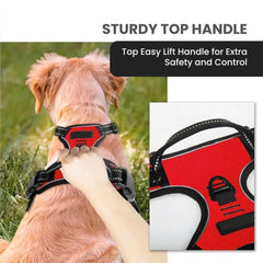 No-Pull Reflective Dog Harness for Large Dogs