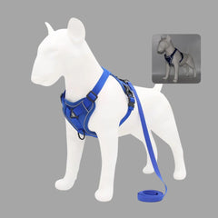 No-Pull Reflective Dog & Cat Harness — Padded Adjustable