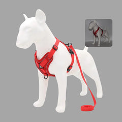 No-Pull Reflective Dog & Cat Harness — Padded Adjustable