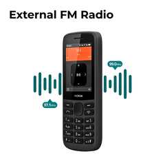 Nokia 215 4G Basic Mobile FM Radio Dual SIM