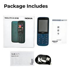 Nokia 215 4G Basic Mobile FM Radio Dual SIM
