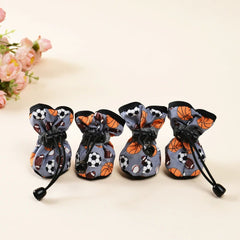 Non-Slip Dog Booties — 4-Pack Paw Protectors