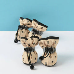 Non-Slip Dog Booties — 4-Pack Paw Protectors