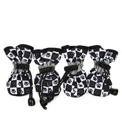 Non-Slip Dog Booties — 4-Pack Paw Protectors