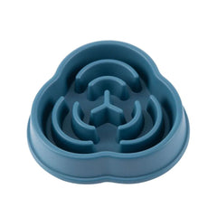 Non-Slip Slow Feeder Pet Bowl — Silicone Maze