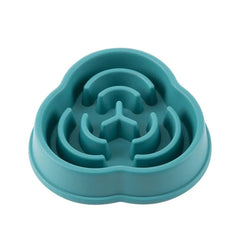Non-Slip Slow Feeder Pet Bowl — Silicone Maze