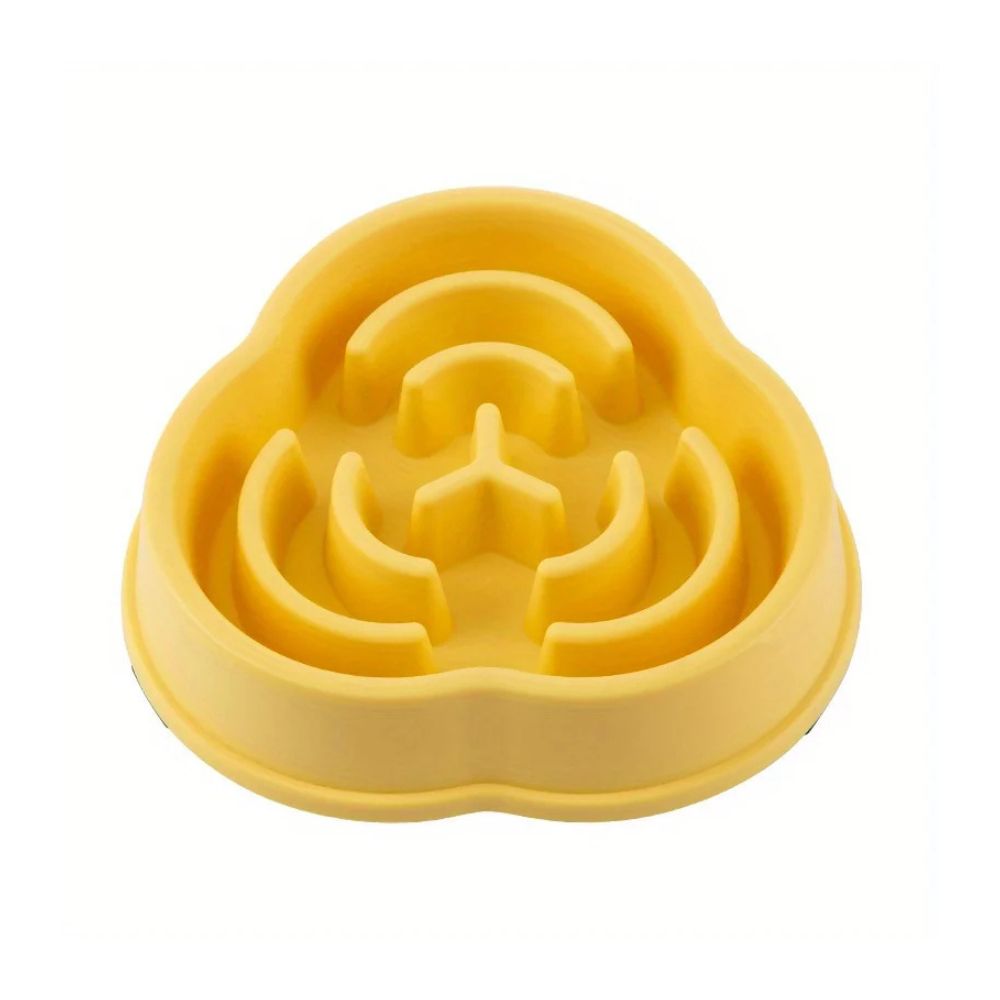 Non-Slip Slow Feeder Pet Bowl — Silicone Maze