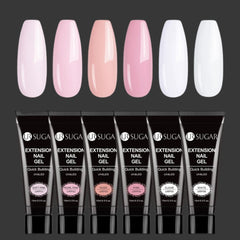 Nail Extension Builder Gel Kit — Pro Builder & Tips