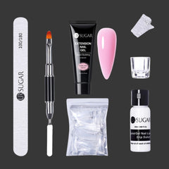 Nail Extension Builder Gel Kit — Pro Builder & Tips