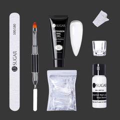 Nail Extension Builder Gel Kit — Pro Builder & Tips