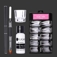 Nail Extension Builder Gel Kit — Pro Builder & Tips