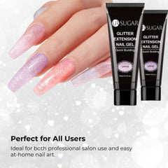 Nail Extension Builder Gel Kit — Pro Builder & Tips