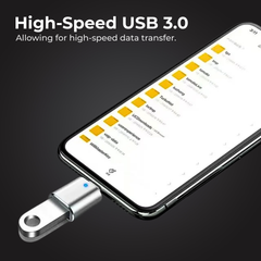 USB-C to USB A OTG Adapter for Laptops & Phones