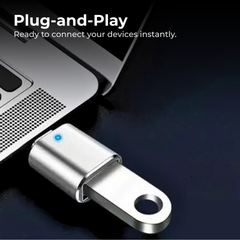 USB-C to USB A OTG Adapter for Laptops & Phones