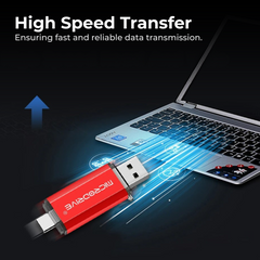 Type C OTG USB Flash Drive 128GB High Speed Pendrive