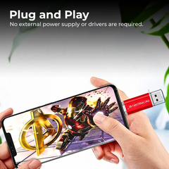 Type-C OTG 2-in-1 USB Flash Drive — 128GB