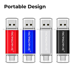 Type C OTG USB Flash Drive 128GB High Speed Pendrive