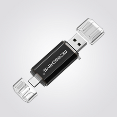 Type-C OTG 2-in-1 USB Flash Drive — 128GB