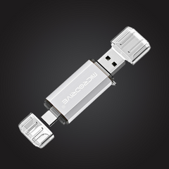 Type-C OTG 2-in-1 USB Flash Drive — 128GB