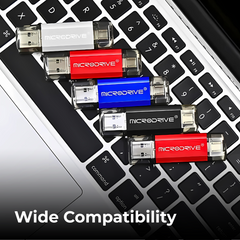 Type-C OTG 2-in-1 USB Flash Drive — 128GB