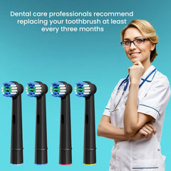 Oral B Compatible Replacement Brush Heads for Pro Series