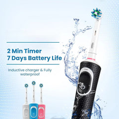 Oral B D100 Electric Toothbrush 2D with Timer & Charge