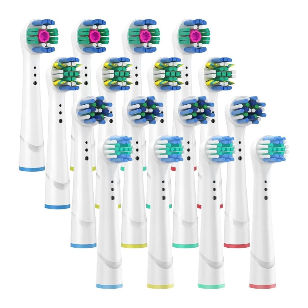 Oral B Replacement Brush Heads – Sensitive & Cross Action16/20PCS
