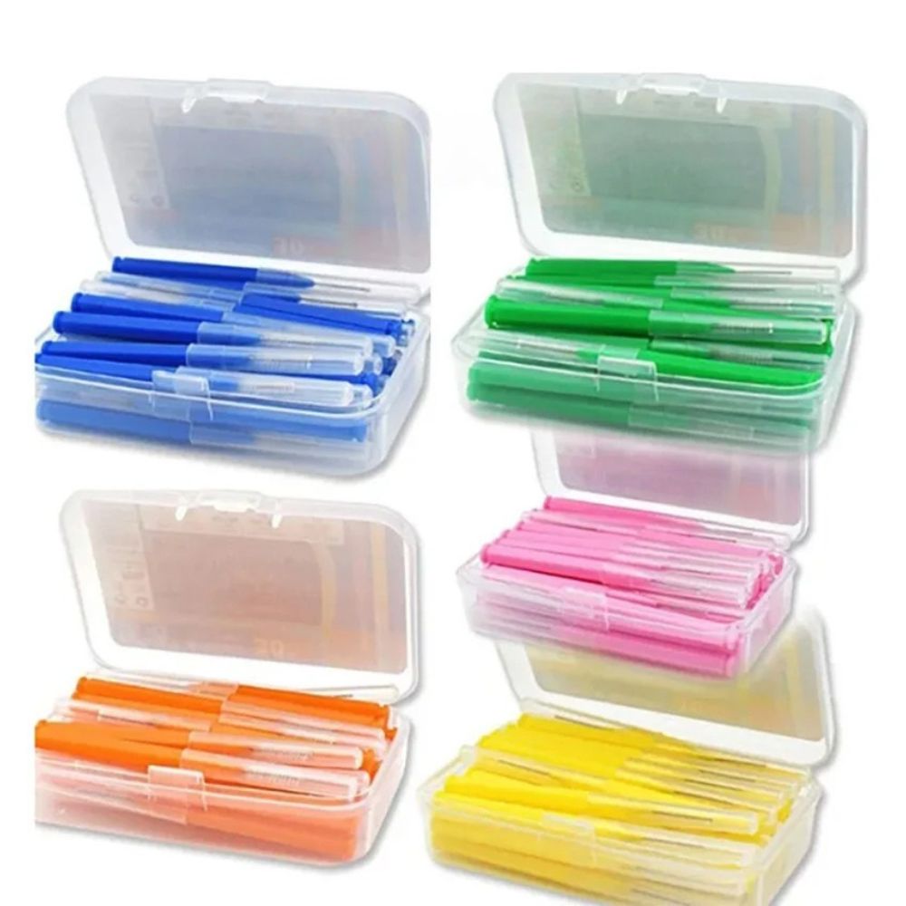Oral Care I-Type Interdental Brushes for Teeth Cleaning