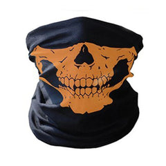 Skull Face Mask Neck Gaiter for Motorcycle & Outdoors