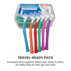 Orthodontic Interdental Toothpicks 20pcs Dental Care Set