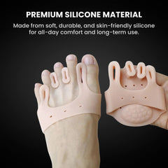 Orthotic Toe Spacers Bunion Relief Gel Pads for Feet