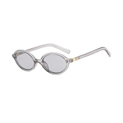 Oval Retro Korean Anti-Blue Light Eyeglasses Women
