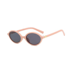 Oval Retro Korean Anti-Blue Light Eyeglasses Women