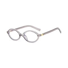 Oval Retro Korean Anti-Blue Light Eyeglasses Women