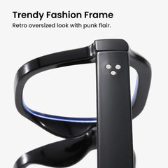 Oversized Retro Anti Blue Light Glasses for unisex