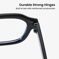 Oversized Retro Anti Blue Light Glasses for unisex