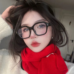 Oversized Retro Anti Blue Light Glasses for unisex
