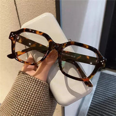 Oversized Retro Anti Blue Light Glasses for unisex