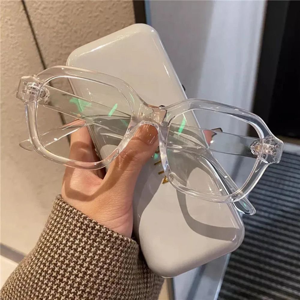 Oversized Retro Anti Blue Light Glasses for unisex