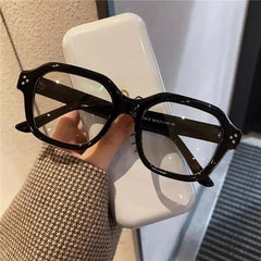Oversized Retro Anti Blue Light Glasses for unisex