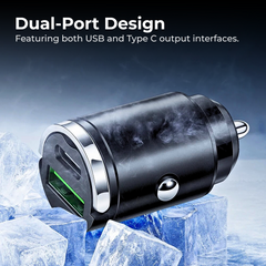 USB-C PD Car Charger Super Fast Charging for All Phones