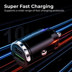 USB-C PD Car Charger Super Fast Charging for All Phones
