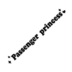 Passenger Princess Car Sticker Cute SUV Mirror Decal