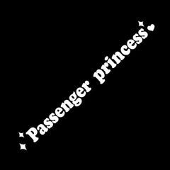 Passenger Princess Car Sticker Cute SUV Mirror Decal