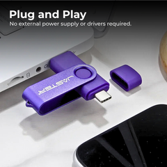 Type-C Pen Drive 128GB Real Capacity U Disk