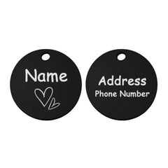 Personalized Engraved Pet ID Tag – Stainless & Color Options